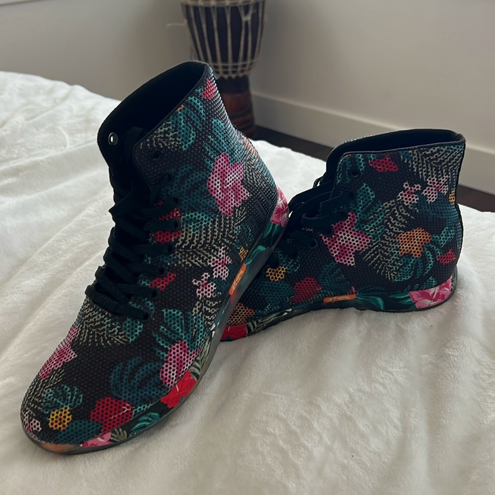 No Bull floral collection M9 W10.5 high top